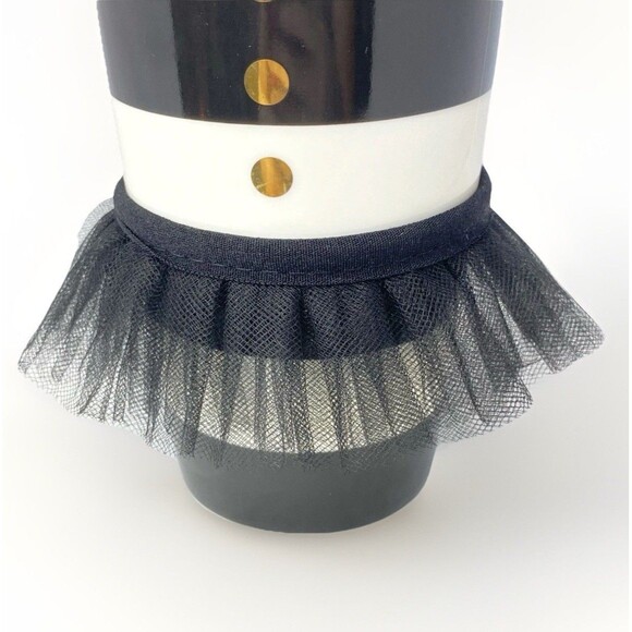 2013 Starbucks Alice + Olivia Tuxedo Tutu Ceramic Travel Mug Cup 12oz Dancer - Picture 5 of 11